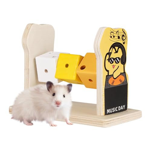 Yhsioaklo Hamster-Kauspielzeug | Holzblockspielzeug für Hamster – Kreative Hamster-Kaublöcke Spielzeug, Hamsterkäfig-Zubehör Yhsioaklo Hamster-Kauspielzeug | Holzblockspielzeug für Hamster – Kreative Hamster-Kaublöcke Spielzeug, Hamsterkäfig-Zubehör von Yhsioaklo