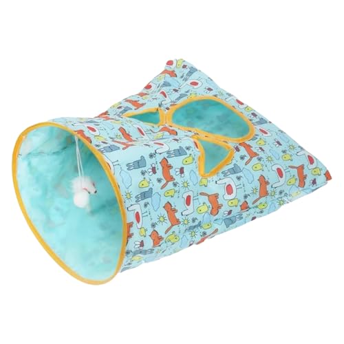 Yhsioaklo Katzentunnelbeutel, Spieltunnel, waschbares, selbstwärmendes Bett, warme Höhlenbetten, interaktives Bohrtasche, Haustierspielzeug, lustiges, tragbares Kätzchen-Spielspielzeug Yhsioaklo Katzentunnelbeutel, Spieltunnel, waschbares, selbstwärmendes Bett, warme Höhlenbetten, interaktives Bohrtasche, Haustierspielzeug, lustiges, tragbares Kätzchen-Spielspielzeug von Yhsioaklo