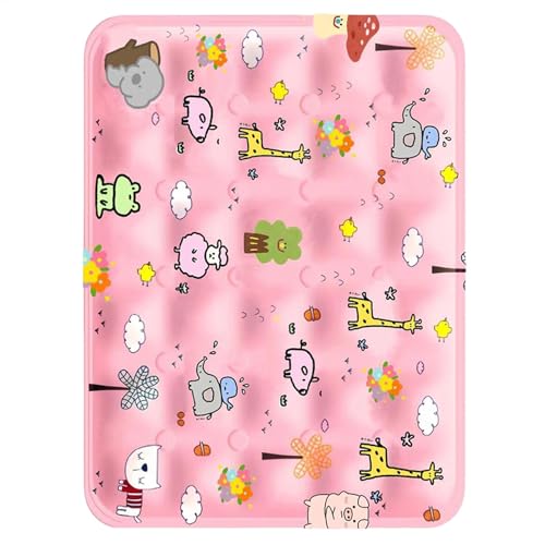 Yhsioaklo Kühlkissen für Hund, Kühlmatte für Hunde,Outdoor Cool Pet Pad - 16x20-Zoll-Selbstkühlmatte für Hundewaschable tragbar Yhsioaklo Kühlkissen für Hund, Kühlmatte für Hunde,Outdoor Cool Pet Pad - 16x20-Zoll-Selbstkühlmatte für Hundewaschable tragbar von Yhsioaklo