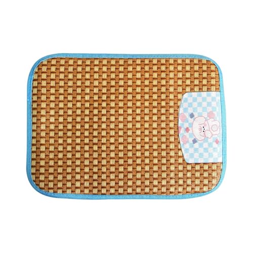 Yhsioaklo Kühlmatte für Haustiere, Kühlmatte für Hunde - Kühldecke Cool Pet Pad | Rutschfestes Haustierbett-Mattenkissen, Rattan-Hundekühlkissen, Haustierkühlmatte, Katzenkühlmatte, Haustierbedarf Yhsioaklo Kühlmatte für Haustiere, Kühlmatte für Hunde - Kühldecke Cool Pet Pad | Rutschfestes Haustierbett-Mattenkissen, Rattan-Hundekühlkissen, Haustierkühlmatte, Katzenkühlmatte, Haustierbedarf von Yhsioaklo