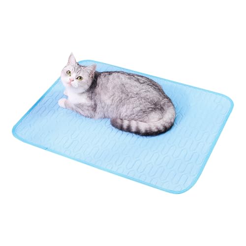 Yhsioaklo Kühlmatte für Haustiere | Kühlmatte für Hunde | Kühlkissen | Gelenkdruckerleichterung Haustierkissen für Wohnzimmer Schlafzimmer Terrasse Hinterhof Büros Senior Katze Yhsioaklo Kühlmatte für Haustiere | Kühlmatte für Hunde | Kühlkissen | Gelenkdruckerleichterung Haustierkissen für Wohnzimmer Schlafzimmer Terrasse Hinterhof Büros Senior Katze von Yhsioaklo