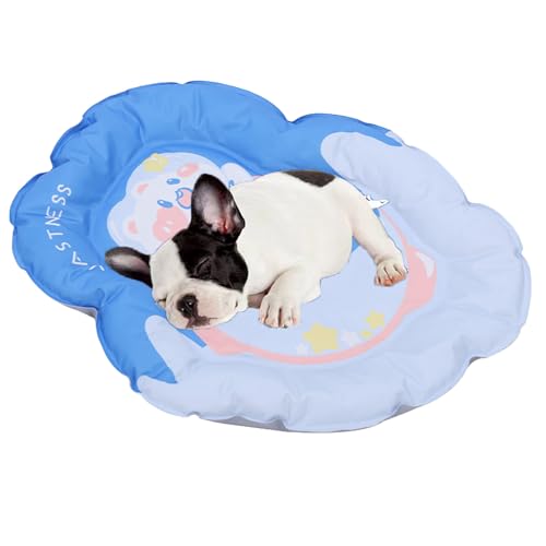 Yhsioaklo Kühlmatte für Hunde, Kühlkissen für Katzen, Eisnest, wasserdichte Decke, beruhigendes Schlafkissen für Hundehütte, Couch, Stuhl Yhsioaklo Kühlmatte für Hunde, Kühlkissen für Katzen, Eisnest, wasserdichte Decke, beruhigendes Schlafkissen für Hundehütte, Couch, Stuhl von Yhsioaklo