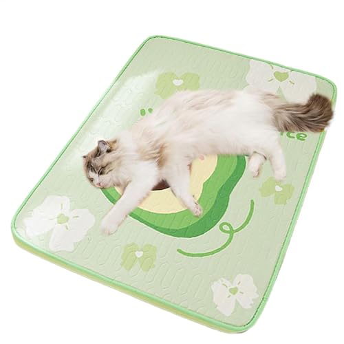 Yhsioaklo Kühlmatte für Hunde, atmungsaktiv, für Hundekäfige, maschinenwaschbar, für Hundehütten, Innen- und Außenbereich, Yhsioaklo Kühlmatte für Hunde, atmungsaktiv, für Hundekäfige, maschinenwaschbar, für Hundehütten, Innen- und Außenbereich, von Yhsioaklo