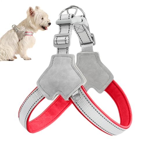 Yhsioaklo Reflektierendes Haustiergeschirr | Y-förmiges, reflektierendes Hundegeschirr mit Frontclip – bequemes Haustier-Training für Liebhaber, Familien Yhsioaklo Reflektierendes Haustiergeschirr | Y-förmiges, reflektierendes Hundegeschirr mit Frontclip – bequemes Haustier-Training für Liebhaber, Familien von Yhsioaklo