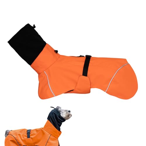 Yhsioaklo Regenmantel für Hunde, doppelter Kragen, wasserdichter Hunde-Regenmantel – verstellbarer, reflektierender Haustier-Poncho, leichte Jacke, Kleidung für mittelgroße Hunde, Welpen und Outdoor Yhsioaklo Regenmantel für Hunde, doppelter Kragen, wasserdichter Hunde-Regenmantel – verstellbarer, reflektierender Haustier-Poncho, leichte Jacke, Kleidung für mittelgroße Hunde, Welpen und Outdoor von Yhsioaklo