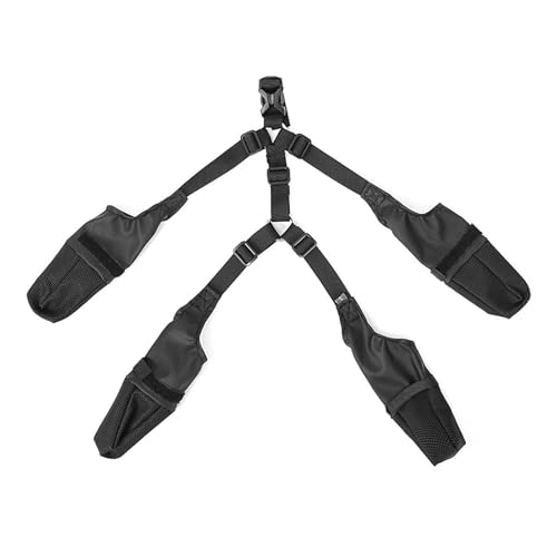 Yhsioaklo Stiefel mit Riemen für Hunde – verstellbare Hundehose | Pfotenschutz mit Hilfsgurt, für Spaziergänge im Freien an Schneetagen im Winter Yhsioaklo Stiefel mit Riemen für Hunde – verstellbare Hundehose | Pfotenschutz mit Hilfsgurt, für Spaziergänge im Freien an Schneetagen im Winter von Yhsioaklo