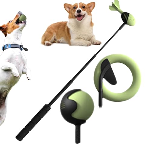Yhsioaklo Tennisballwerfer für Haustiere, Ballwerfer für Hunde,Haustierspielzeug-Ballwerfer - Einziehbarer, Rutschfester Griff, Welpen-Ball-Wurfstock, Tennisball-Werfer zum Spazierengehen Yhsioaklo Tennisballwerfer für Haustiere, Ballwerfer für Hunde,Haustierspielzeug-Ballwerfer - Einziehbarer, Rutschfester Griff, Welpen-Ball-Wurfstock, Tennisball-Werfer zum Spazierengehen von Yhsioaklo