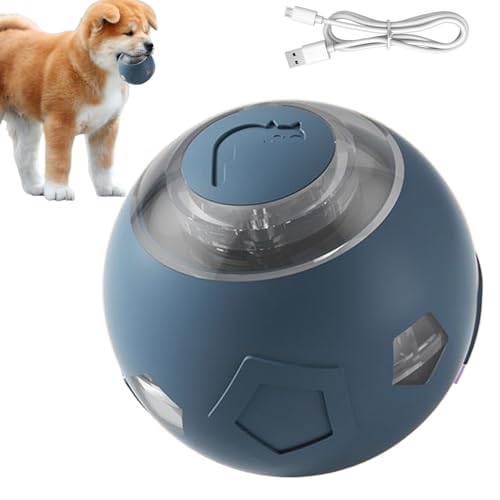 Yhsioaklo Wiederaufladbarer vibrierender Hundeball, langlebig, hohe Sprungkraft, quietschendes Hundespielzeug, Kauspielzeug, Haustier-Training, intelligentes Haustierzubehör, Katzenspielzeit Yhsioaklo Wiederaufladbarer vibrierender Hundeball, langlebig, hohe Sprungkraft, quietschendes Hundespielzeug, Kauspielzeug, Haustier-Training, intelligentes Haustierzubehör, Katzenspielzeit von Yhsioaklo