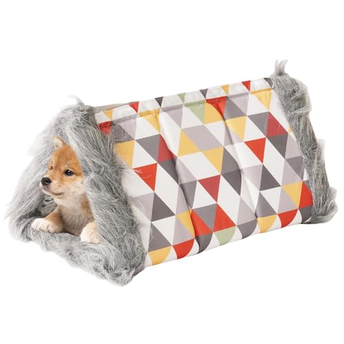 Yhsioaklo Winter-Katzenhaus, Winter-Hundebett - Abnehmbares, waschbares, warmes Haustierhaus,Halbgeschlossenes Welpenbett aus Plüsch für Kätzchen, faltbar, für Privatsphäre und Sicherheit Yhsioaklo Winter-Katzenhaus, Winter-Hundebett - Abnehmbares, waschbares, warmes Haustierhaus,Halbgeschlossenes Welpenbett aus Plüsch für Kätzchen, faltbar, für Privatsphäre und Sicherheit von Yhsioaklo