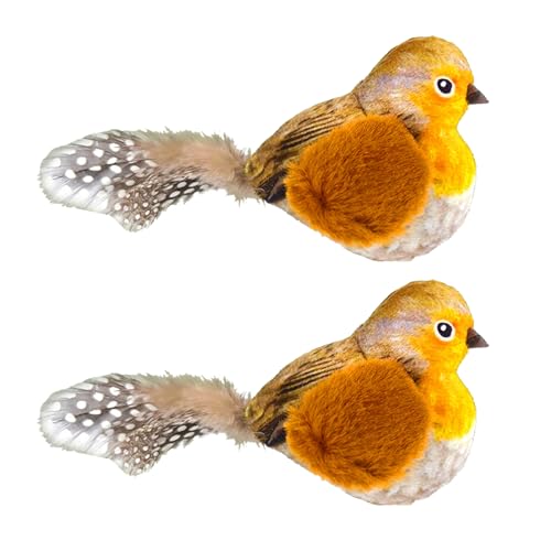 2pcs Interaction Toy Simulation Birds Form Katzenspielzeug Lustige Neckende Katzenspielzeug Indoor Süßes Spielzeug Mit Realistischen Vogelklängen Katzenfederspielzeug Ersatz Katzenfederspielzeug 2pcs Interaction Toy Simulation Birds Form Katzenspielzeug Lustige Neckende Katzenspielzeug Indoor Süßes Spielzeug Mit Realistischen Vogelklängen Katzenfederspielzeug Ersatz Katzenfederspielzeug von YiNLuax
