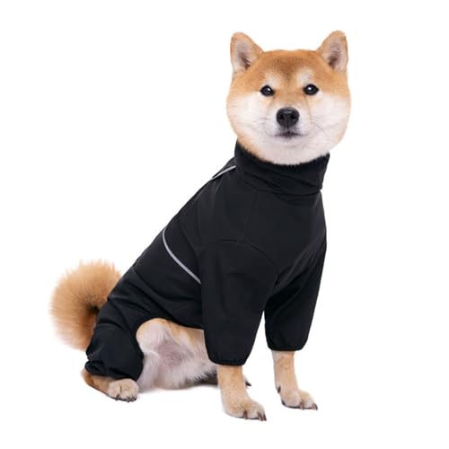 YiNLuax Hunde Regen Und Schnee Overalls Mit Kragen Zugang Und Wasserfestes Polyester Für Bequeme Verschleiß Vier Bein Regenmantel Hunde Regenmantel YiNLuax Hunde Regen Und Schnee Overalls Mit Kragen Zugang Und Wasserfestes Polyester Für Bequeme Verschleiß Vier Bein Regenmantel Hunde Regenmantel von YiNLuax