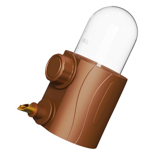 Wissenschaftlich kleine Tier-Wasserflasche verhindert Verschütten für Papageien, Meerschweinchen, Hamster, Kaninchen von YiNLuax