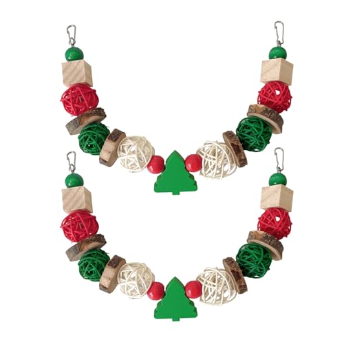 YiNLuax 2 PCs Hängen Kleines Tierkauen Spielzeug Für Vogelpapageien Kauen Spielzeug Weihnachtskorncluster Zum Kauen Von Zähnen Mahlen Hölzerner Blockvogel Kauspielzeug Spielen YiNLuax 2 PCs Hängen Kleines Tierkauen Spielzeug Für Vogelpapageien Kauen Spielzeug Weihnachtskorncluster Zum Kauen Von Zähnen Mahlen Hölzerner Blockvogel Kauspielzeug Spielen von YiNLuax