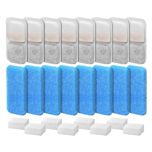 YiNLuax Ersatzfilter Für Katzen/Hundewasserspender Fördern Einen Besseren Trinkpaket Mit 8/12/16 Filter. Wasser Gesündere Ersatzfilter Macht von YiNLuax