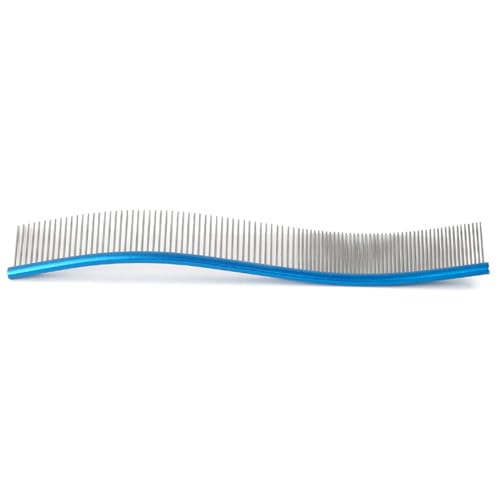 YiNLuax Haustierkamm Für Katzenschuding Haarhund Deshedding Kamm Easy Clean Gebogen YiNLuax Haustierkamm Für Katzenschuding Haarhund Deshedding Kamm Easy Clean Gebogen von YiNLuax