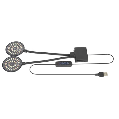 YiNLuax Meeresaquarien LED LICHT Für Pflanzen Die Für Fischtank Fischpflanze Marine LED Light 6/7W Lighting Fish Tanks von YiNLuax