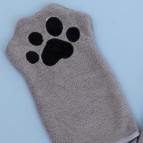 YiNLuax Weiches, saugfähiges Haustierhandtuch für kleine bis große Hunde, schnell trocknendes Handtuch, dicker Stoff zum Aufhängen YiNLuax Weiches, saugfähiges Haustierhandtuch für kleine bis große Hunde, schnell trocknendes Handtuch, dicker Stoff zum Aufhängen von YiNLuax
