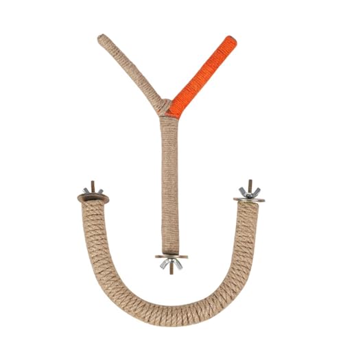 YiQinzcxg 2PCS Vogel Stehen Sitzstangen Für Sittiche Stehen Klettern Äste Hemprope Vogel Schleifen Spielzeug Käfig Unterhaltung Spielzeug YiQinzcxg 2PCS Vogel Stehen Sitzstangen Für Sittiche Stehen Klettern Äste Hemprope Vogel Schleifen Spielzeug Käfig Unterhaltung Spielzeug von YiQinzcxg