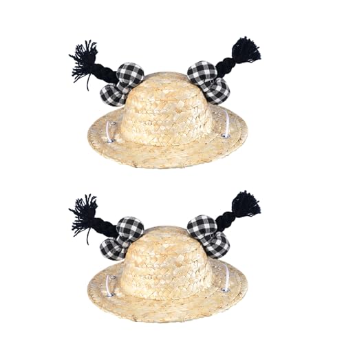 Haustierstrohhut Für Kleine Katzen Hunde Carnivals Party Sombrero Hat Festival 2PCS Schöne Kleine Kopfbedeckung Haustiersonne Haustierstrohhut Für Kleine Katzen Hunde Carnivals Party Sombrero Hat Festival 2PCS Schöne Kleine Kopfbedeckung Haustiersonne von YiQinzcxg