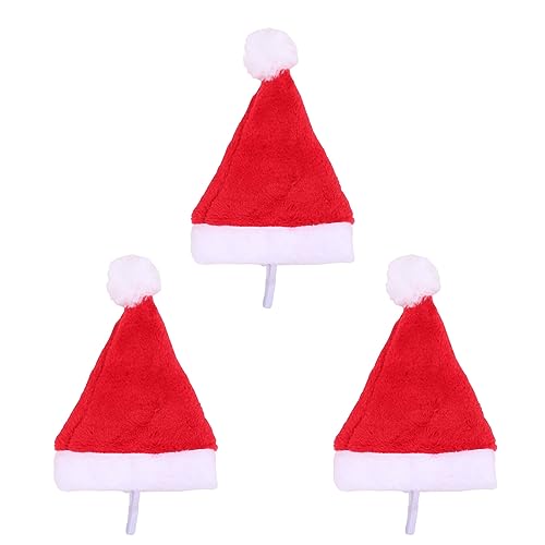 YiQinzcxg 3 Stücke Weihnachten Kostüm Kappe Party Santa Dress Up Kleidung Festival Kappe YiQinzcxg 3 Stücke Weihnachten Kostüm Kappe Party Santa Dress Up Kleidung Festival Kappe von YiQinzcxg
