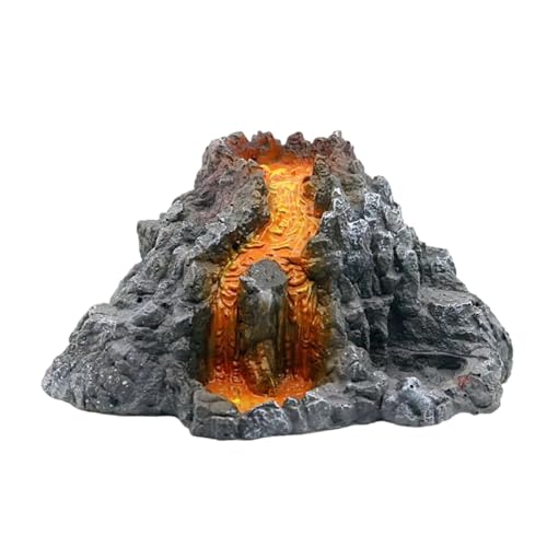 YiQinzcxg Aquarien Schutzlandschaftsgestaltung Dekore Terrrapine Akling Plattform Verstecke Vulkanhöhle Höhle Schildkröten Habitat Reptilien Hideaways von YiQinzcxg