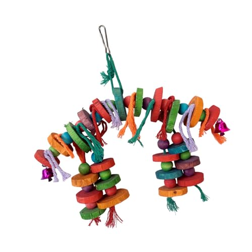 YiQinzcxg Haustier Vogel Kauen Spielzeug Natürliche Blöcke Bunte Perlen Für Nymphensittich Conure Kakadus Zähne Schleifen Spielzeug Für Käfig Vogel YiQinzcxg Haustier Vogel Kauen Spielzeug Natürliche Blöcke Bunte Perlen Für Nymphensittich Conure Kakadus Zähne Schleifen Spielzeug Für Käfig Vogel von YiQinzcxg
