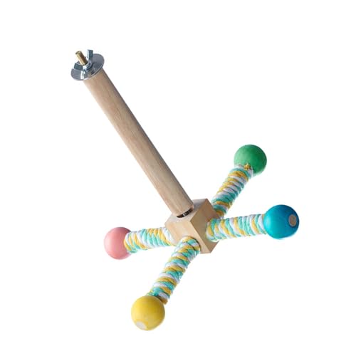 YiQinzcxg SALAKEets Perch Stand Birdcage Rotierend von YiQinzcxg