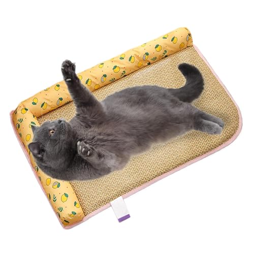 Yianyal Hundekühlmatte - Atmungsaktives Hundebett - Orthopädisches Katzenkissen Für Innen- & Außenbereich Mit Kühlfunktion Bei Yianyal Hundekühlmatte - Atmungsaktives Hundebett - Orthopädisches Katzenkissen Für Innen- & Außenbereich Mit Kühlfunktion Bei von Yianyal