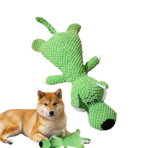 Yianyal Hundespielzeug aus Plüsch, Robustes Tier, kreatives Quietschspielzeug in Tierform, für Innenbereich, Haustierzimmer, Wohnzimmer Yianyal Hundespielzeug aus Plüsch, Robustes Tier, kreatives Quietschspielzeug in Tierform, für Innenbereich, Haustierzimmer, Wohnzimmer von Yianyal