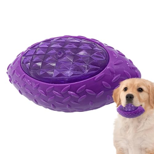 Yianyal Interaktives Kauspielzeug für Hunde – Kauspielzeug aus Gummi für Hunde, tragbare, interaktive leuchtende elastische Bälle für mittelgroße Welpen Yianyal Interaktives Kauspielzeug für Hunde – Kauspielzeug aus Gummi für Hunde, tragbare, interaktive leuchtende elastische Bälle für mittelgroße Welpen von Yianyal