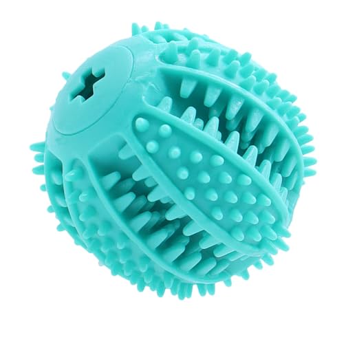 Yianyal Leckerli-Spender-Ball für Hunde, lustiges Spielzeug für Futterspender, Leckerli-Spender, tragbares Leckerli-Spielzeug für Zahnreinigung, Kauen, Training Yianyal Leckerli-Spender-Ball für Hunde, lustiges Spielzeug für Futterspender, Leckerli-Spender, tragbares Leckerli-Spielzeug für Zahnreinigung, Kauen, Training von Yianyal