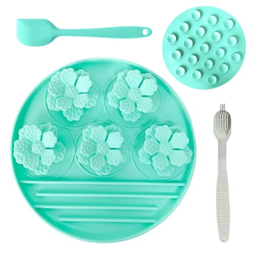 Yianyal Licky Mat für Haustiere mit Saugnapf, tragbares Leckpad für kleine bis mittelgroße Haustiere Yianyal Licky Mat für Haustiere mit Saugnapf, tragbares Leckpad für kleine bis mittelgroße Haustiere von Yianyal