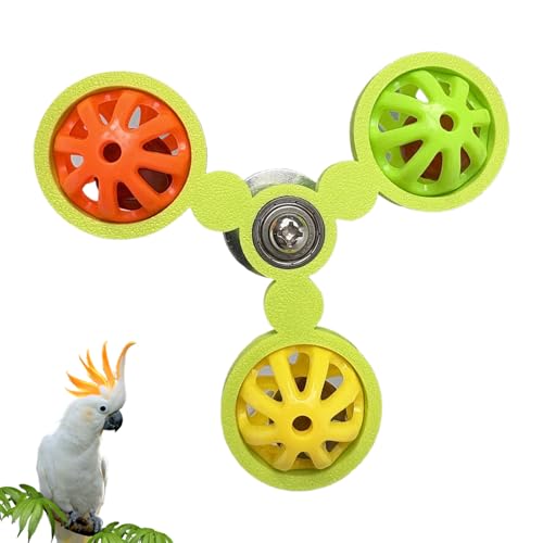 Yianyal Papageienspielzeug,Rotierball Für Vogelkäfig | Interaktives Sensorikspielzeug Für Nymphensittiche Und s Zur Beschäftigung Und Bewegung Im Käfig Yianyal Papageienspielzeug,Rotierball Für Vogelkäfig | Interaktives Sensorikspielzeug Für Nymphensittiche Und s Zur Beschäftigung Und Bewegung Im Käfig von Yianyal