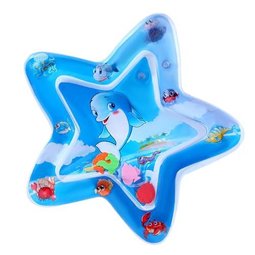 Yianyal Wasserspielmatte, Klappbares Wasserbett Für Hunde, Aufblasbare Krabbeldecke Dickes Haustierzubehör Zum Schlafen Für Alle Altersstufen Bei Innen & Außen Reise Familien Wohnzimmer Yianyal Wasserspielmatte, Klappbares Wasserbett Für Hunde, Aufblasbare Krabbeldecke Dickes Haustierzubehör Zum Schlafen Für Alle Altersstufen Bei Innen & Außen Reise Familien Wohnzimmer von Yianyal