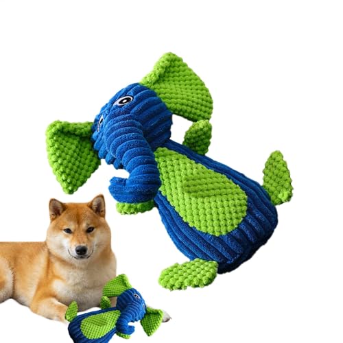 Yianyal Weiches quietschendes Hundespielzeug – Plüschtiere, niedliches Welpenspielzeug zum Zahnen, kreatives Quietschspielzeug in Tierform, für Innenbereich, Haustierzimmer, Wohnzimmer Yianyal Weiches quietschendes Hundespielzeug – Plüschtiere, niedliches Welpenspielzeug zum Zahnen, kreatives Quietschspielzeug in Tierform, für Innenbereich, Haustierzimmer, Wohnzimmer von Yianyal
