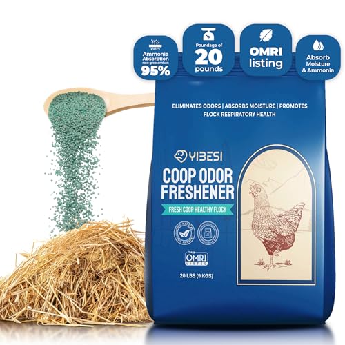 Yibesi Hühnerstall-Auffrischer, 9 kg, Wurzelgeruchsentferner Neutralisator, Feuchtigkeitsabsorber, Deodorierer für tiefe Betten, Stallreiniger, Geruchsbeseitiger Yibesi Hühnerstall-Auffrischer, 9 kg, Wurzelgeruchsentferner Neutralisator, Feuchtigkeitsabsorber, Deodorierer für tiefe Betten, Stallreiniger, Geruchsbeseitiger von Yibesi