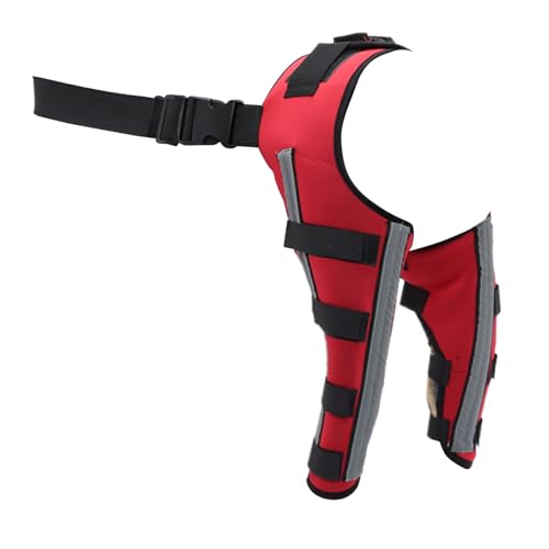 Yidueace Hundekniebandage - Kniegelenkschutz Für Hunde,Stützbandage für Hinterläufe,Zur Wiederherstellung Nach Training Outdoor Schwäche Fixierung Mobilität von Yidueace