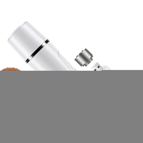 Yidueace Hundeschleifer Zur Krallenpflege,Leises LED Licht,USB Aufladbarer Krallenschleifer Mit Ersatzkopf | Für Zuhause Badezimmer Tierheim Camping Kitten Welpen Tiere von Yidueace