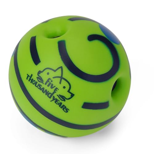 Yifugad Interaktiver Kicherball für Hunde, quietschendes Spielzeug, hält Ihren Hund den ganzen Tag glücklich, Hundespielzeug für große, mittelgroße und kleine Haustiere, lindert Angst und Langeweile Yifugad Interaktiver Kicherball für Hunde, quietschendes Spielzeug, hält Ihren Hund den ganzen Tag glücklich, Hundespielzeug für große, mittelgroße und kleine Haustiere, lindert Angst und Langeweile von Yifugad