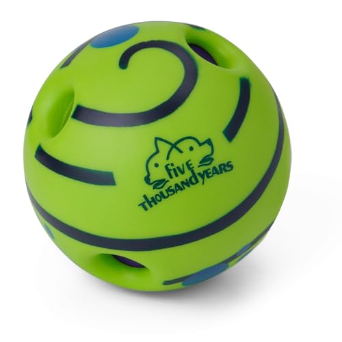 Yifugad Interaktiver Kicherball für Hunde, quietschendes Spielzeug, hält Ihren Hund den ganzen Tag glücklich, Hundespielzeug für große, mittelgroße und kleine Haustiere, lindert Angst und Langeweile Yifugad Interaktiver Kicherball für Hunde, quietschendes Spielzeug, hält Ihren Hund den ganzen Tag glücklich, Hundespielzeug für große, mittelgroße und kleine Haustiere, lindert Angst und Langeweile von Yifugad