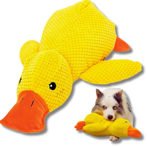 Yigoo Antistress Ente Hund,Pfotenstern Ente,Gelb Quietsch Spielzeug Interaktives Spielzeug für Hunde, Plüsch Kauspielzeug Für Hund ruhig und ausgeglichen Antistress Ente Gelb M Yigoo Antistress Ente Hund,Pfotenstern Ente,Gelb Quietsch Spielzeug Interaktives Spielzeug für Hunde, Plüsch Kauspielzeug Für Hund ruhig und ausgeglichen Antistress Ente Gelb M von Yigoo