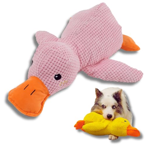 Yigoo Antistress Ente Hund,Pfotenstern Ente,Gelb Quietsch Spielzeug Interaktives Spielzeug für Hunde, Plüsch Kauspielzeug Für Hund ruhig und ausgeglichen Antistress Ente Rosa L Yigoo Antistress Ente Hund,Pfotenstern Ente,Gelb Quietsch Spielzeug Interaktives Spielzeug für Hunde, Plüsch Kauspielzeug Für Hund ruhig und ausgeglichen Antistress Ente Rosa L von Yigoo