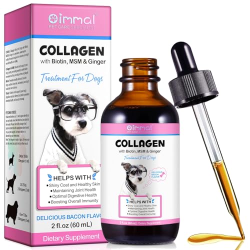 Flüssiges Kollagen für Hunde, Hund Haut und Fell Kollagen Ergänzung, trockene und juckende Haut Relief, Hund Joint Supplements, Unterstützung der Verdauung Gesundheit, Hund Kollagen Tropfen Flüssiges Kollagen für Hunde, Hund Haut und Fell Kollagen Ergänzung, trockene und juckende Haut Relief, Hund Joint Supplements, Unterstützung der Verdauung Gesundheit, Hund Kollagen Tropfen von YijiaXingzhou