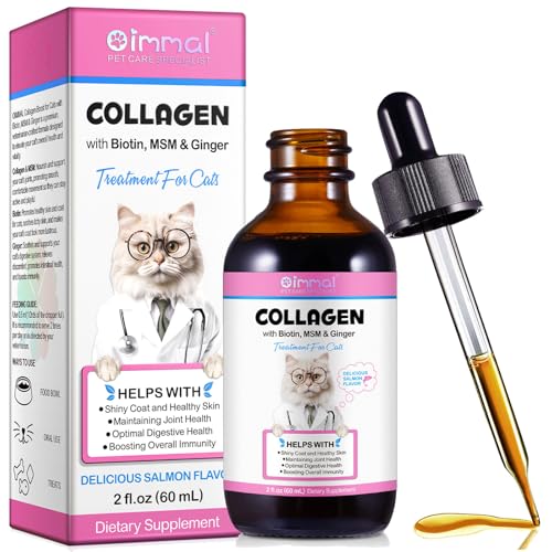 Flüssiges Kollagen für Katzen, Haut und Fell Kollagen Ergänzung, Katze Joint Supplements, trockene und juckende Haut Relief, Unterstützung der Verdauung Gesundheit, Katze Kollagen Tropfen Flüssiges Kollagen für Katzen, Haut und Fell Kollagen Ergänzung, Katze Joint Supplements, trockene und juckende Haut Relief, Unterstützung der Verdauung Gesundheit, Katze Kollagen Tropfen von YijiaXingzhou