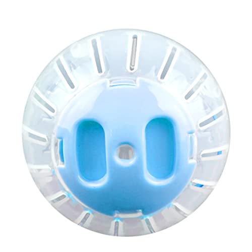 Hamster Käfig, Hamsterkugel 4.72 Zoll sicheres Plastik Hamster Rad transparent waschbarer Hamster Cage Round Hamster Spielzeug mit hohlem Loch Haustier Vorräte mit Deckelblau Hamster Käfig, Hamsterkugel 4.72 Zoll sicheres Plastik Hamster Rad transparent waschbarer Hamster Cage Round Hamster Spielzeug mit hohlem Loch Haustier Vorräte mit Deckelblau von Yililay