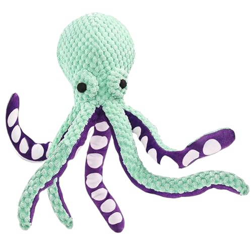 Yililay 12.6x3.4 Oktopus -Hundetayszeug, niedliche interaktive, quietschende weiche unzerstörbare Kauspielzeug für kleine mittelgroße große Hunde Yililay 12.6x3.4 Oktopus -Hundetayszeug, niedliche interaktive, quietschende weiche unzerstörbare Kauspielzeug für kleine mittelgroße große Hunde von Yililay