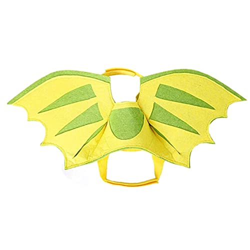 Yililay Welpen- und Katzenzubehör Dragon Flügel für Hunde Hund Halloween Kostüme für Hunde Lustige Katzenhund Kostüm Flügel, Haustierflügel Halloween Hund Dinosaurier Flügel für Katzen kleine Hunde Yililay Welpen- und Katzenzubehör Dragon Flügel für Hunde Hund Halloween Kostüme für Hunde Lustige Katzenhund Kostüm Flügel, Haustierflügel Halloween Hund Dinosaurier Flügel für Katzen kleine Hunde von Yililay