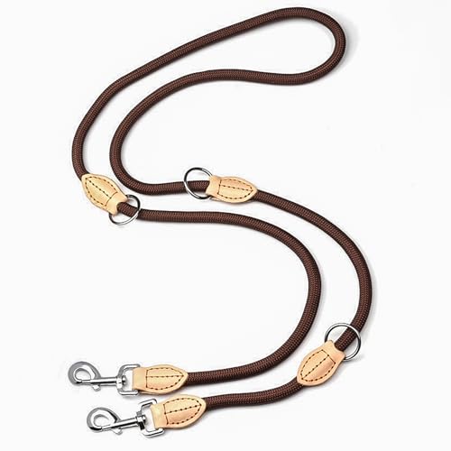 Hundeleine für Mittelgroße und Große Hunde,Führleine Verstellbar mit 2 Karabiner,Robuste Nylon Dog Leash,Multifunktionsleine Schleppleine,Leine Hund Übungsleine Vielfältige Verwendungsmöglichkeiten Hundeleine für Mittelgroße und Große Hunde,Führleine Verstellbar mit 2 Karabiner,Robuste Nylon Dog Leash,Multifunktionsleine Schleppleine,Leine Hund Übungsleine Vielfältige Verwendungsmöglichkeiten von YingMengZhiGe