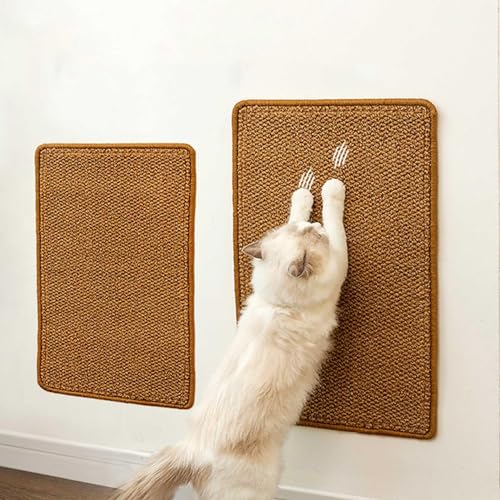 Yinghesheng Katzenkratzmatte, Katzenmöbelschutz, Sisal, Katzenkratzpad, Sofa, Katzenkratzschutz, Kratzmatte, Katzenkratzpad, Teppich,XL 60X90CM von Yinghesheng