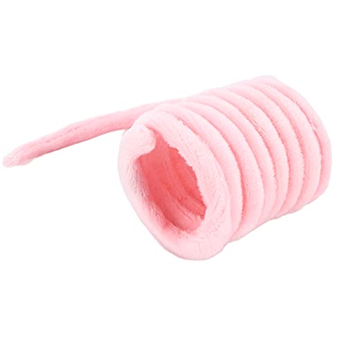Cat Springs, Cat Spring Toy Flexible Kätzchen Kaut Spielzeug Spulen Action Katzenspielzeug Dehnbarer Haustierspielzeugkatze Spielzeug für Innenkatzen Zum Schwitzen, Beißendem Jagd Kätzchen (PINK) von Yinhing